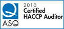 Certified HACCP Auditor
